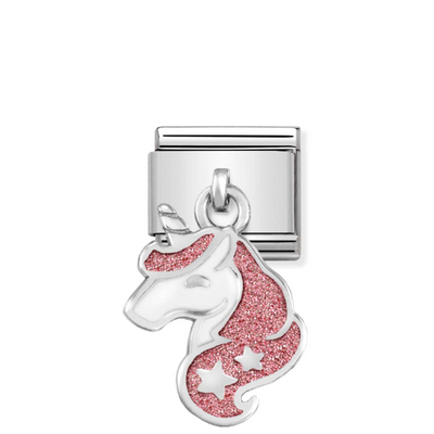 Nomination Composable Link 331805/13 Unicorn Dangling