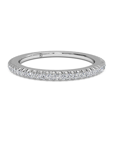 Ritani 21323 Bella Vita 18k White Gold Diamond Eternity Band 0.28 Carats