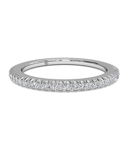 Ritani 21323 18k White Gold Diamond Eternity Band