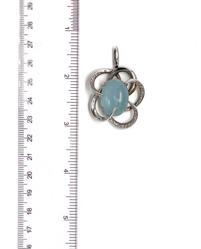 Pre-owned 18K White Gold Pendant by Ilias Lalaounis