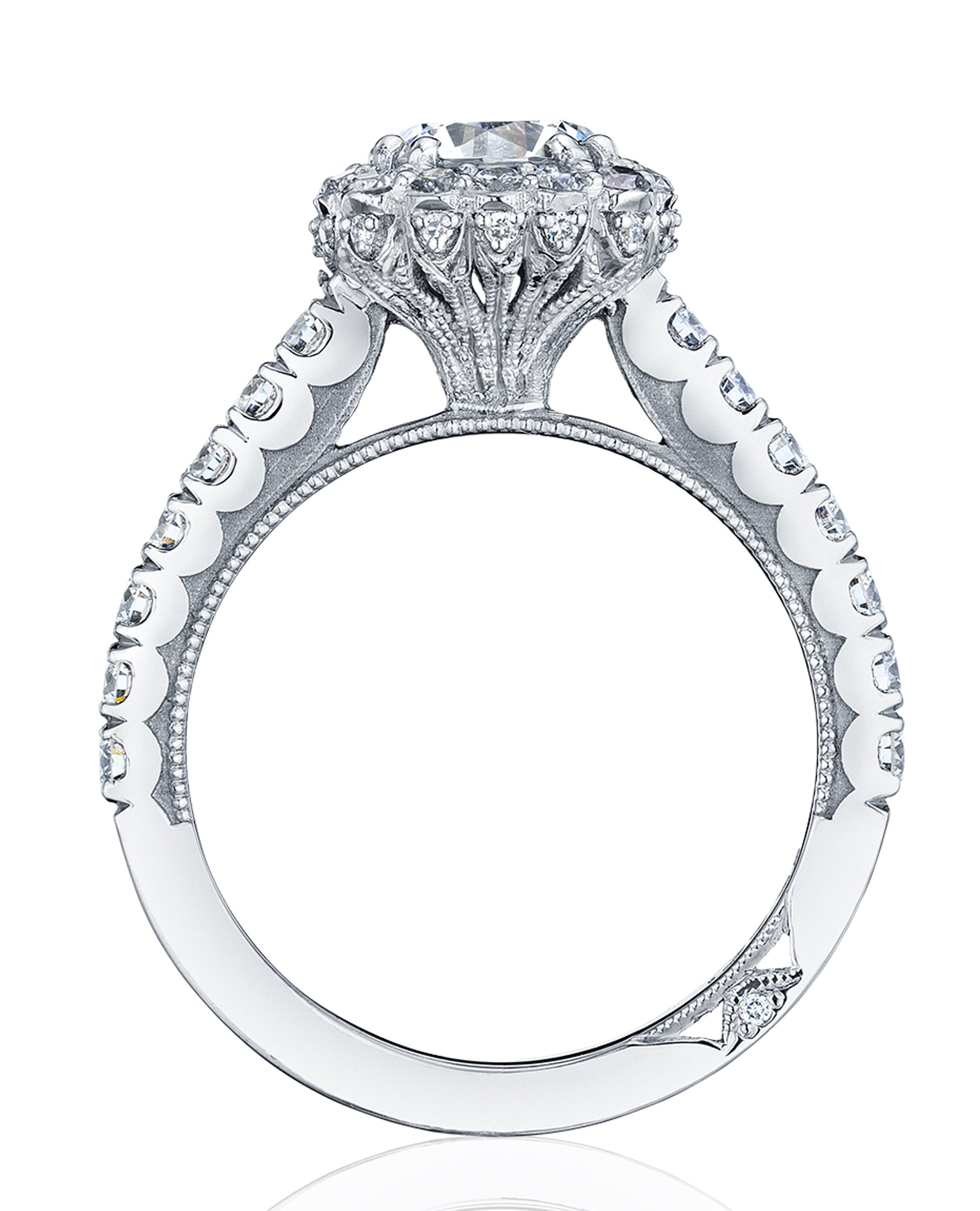 Tacori 37-2 CU 6W Full Bloom Engagement Ring