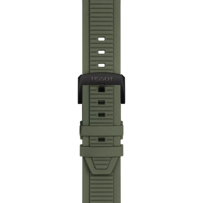 Tissot T141.417.37.061.02 T-Race Quartz Chronograph Watch with Green Strap