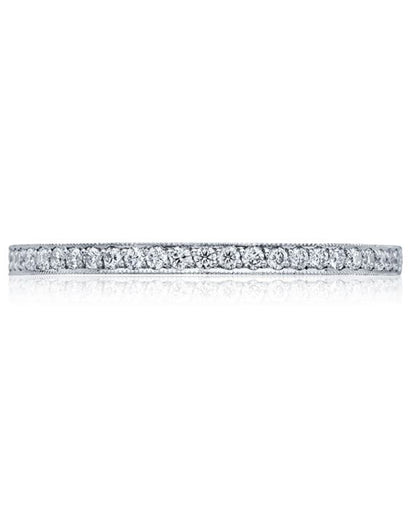 Tacori 41-1.5W 18K White Gold Wedding Band