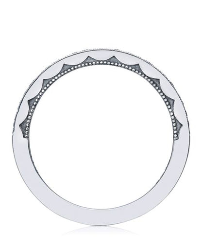 Tacori 41-1.5W 18K White Gold Wedding Band