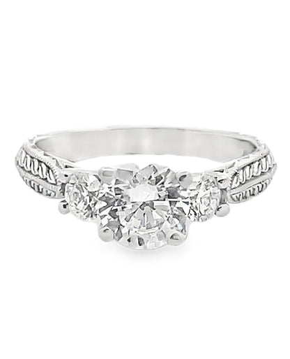 Scott Kay Vintage Crown Engagement Ring M11729