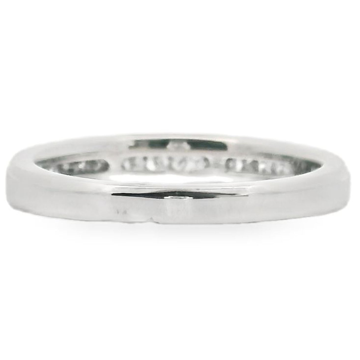 Platinum Scott Kay 'Contemporary' Band with Diamonds 0.34 Carats