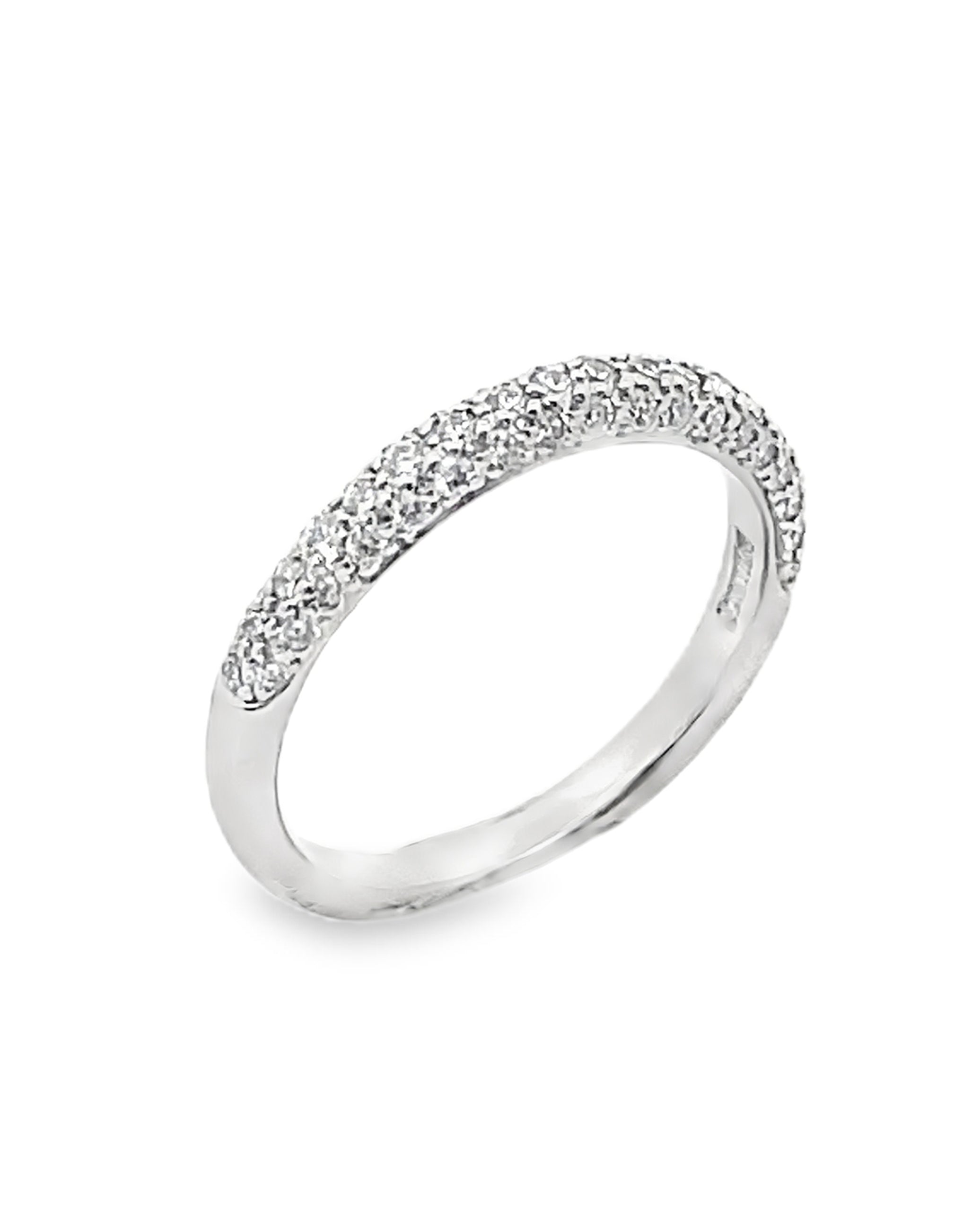 Scott Kay B1165RD10PP Platinum Contemporary Band with Diamonds 0.44 Carats