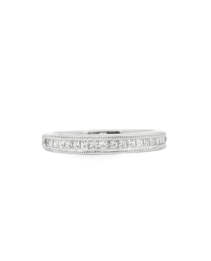 Platinum Scott Kay 'Contemporary' Diamond Band- Size 6.75