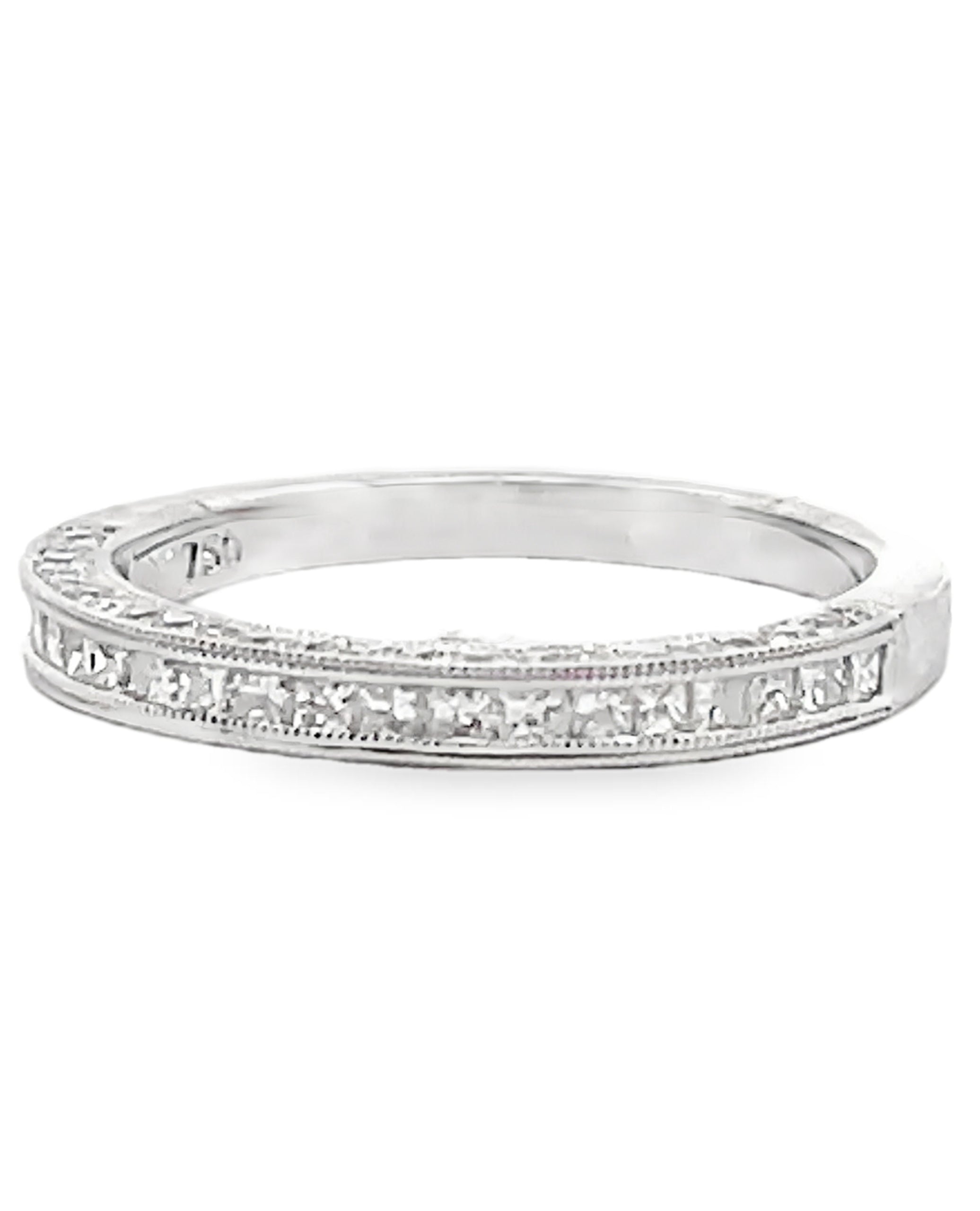 Kirk Kara SS6916-BH 18K White Gold Diamond Band