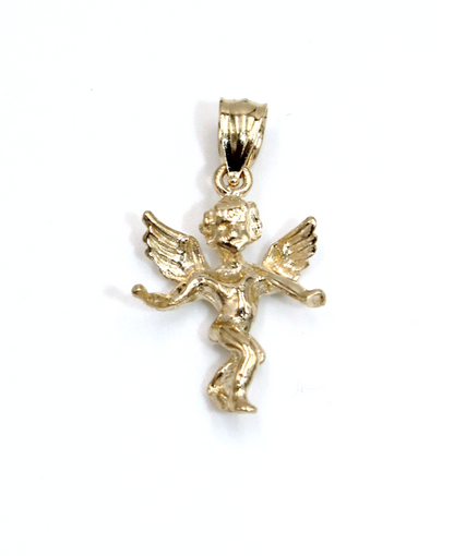 Angel Charm in 14K Yellow Gold