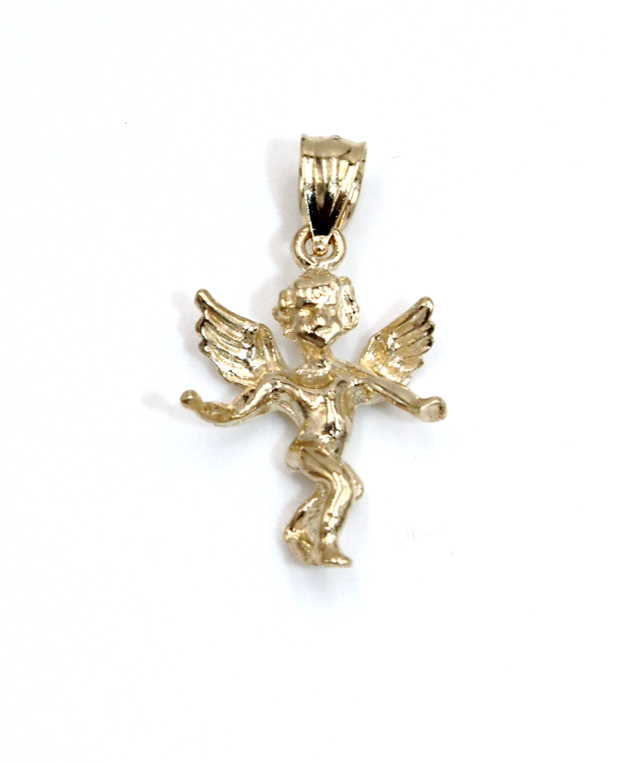 Angel Charm in 14K Yellow Gold