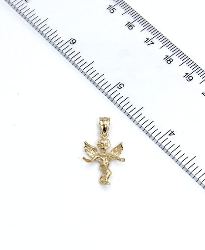 Angel Charm in 14K Yellow Gold