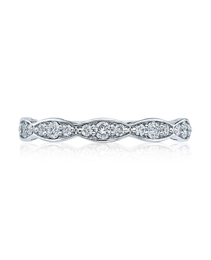 Tacori 46-2 Simply Tacori 0.27 Carat 3/4 Way Diamond Band Ring