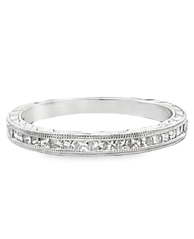 Kirk Kara SS6996-B Carmella Diamond Ring Band 0.31 Carats
