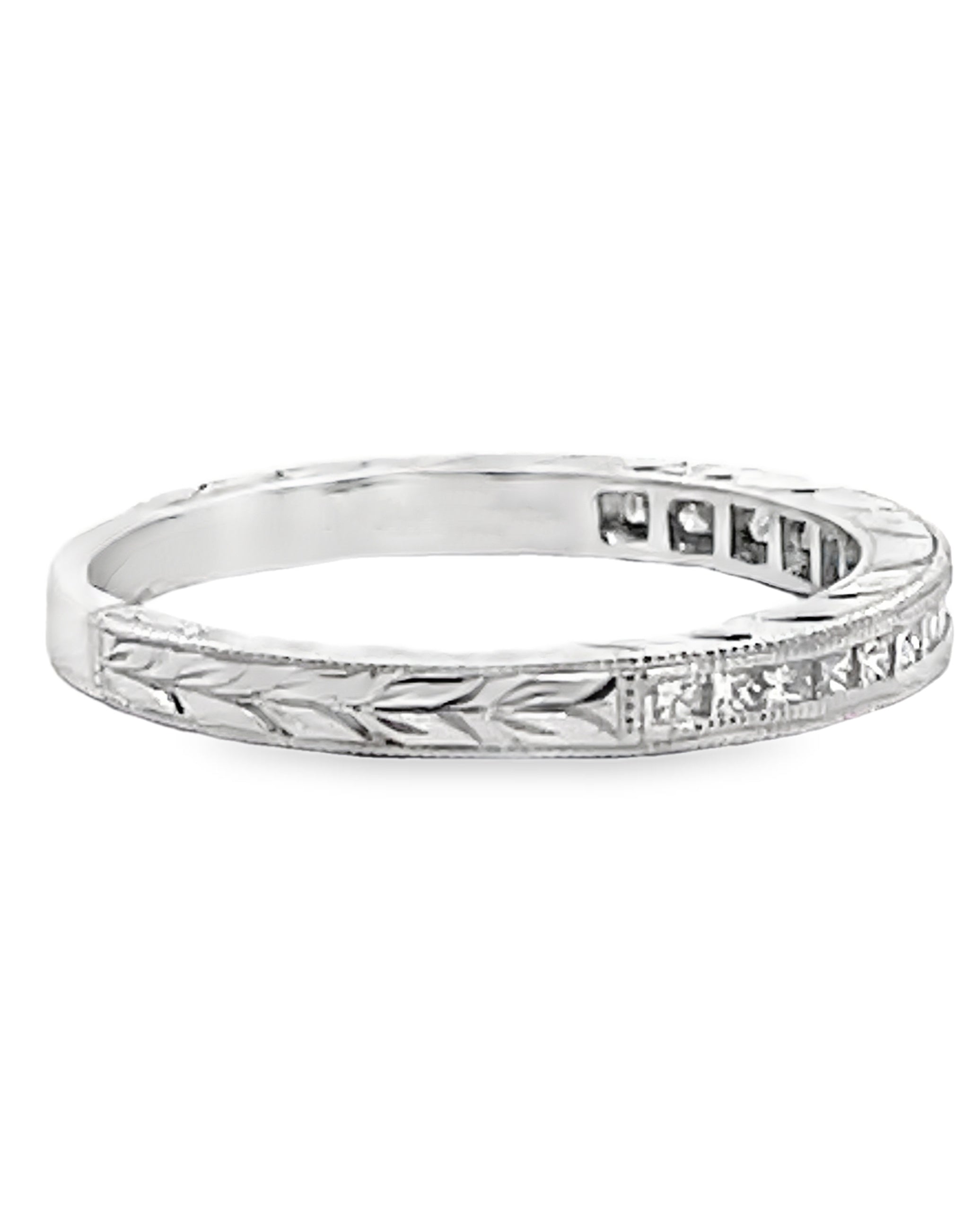 Kirk Kara SS6996-B Carmella Diamond Ring Band 0.31 Carats