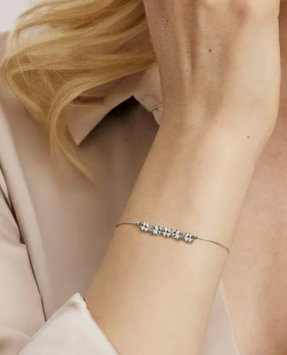 Nomination 241303/001 Armonica Bracelet Four Leaf Clover Silver