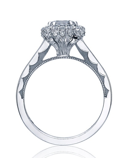 Tacori 55-2 Cushion Cut 6.5 Millimeter Full Bloom Engagement Ring Setting
