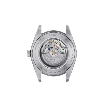 Tissot T127.407.11.041.00 Gentleman Powermatic 80 Silicium 40mm Watch with Blue Dial