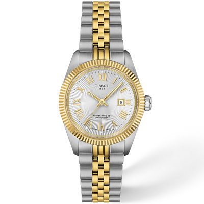 Tissot T156.208.22.033.01 Ballade Two-Tone Gold and Silver Color 30MM with Swiss Automatic Movement