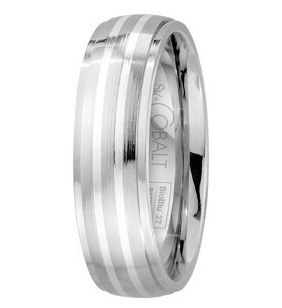 Scott Kay SK-C3007CCS7 Cobalt Wedding Band Ring