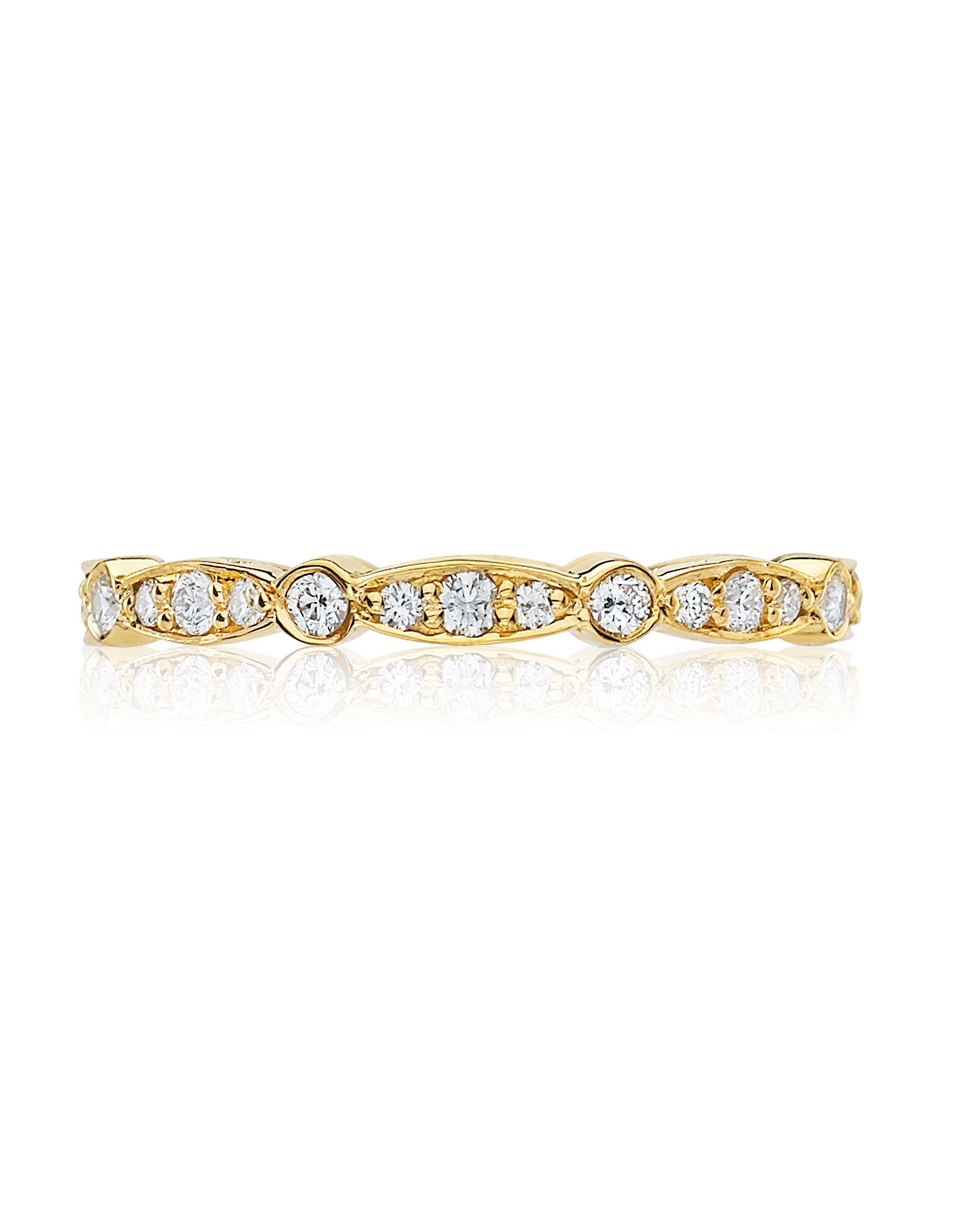 Tacori 47-2 ET Diamond Eternity Band 0.43 Carats in 18K Yellow Gold