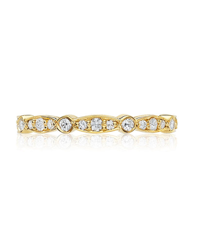 Tacori 47-2 ET Diamond Eternity Band 0.43 Carats in 18K Yellow Gold
