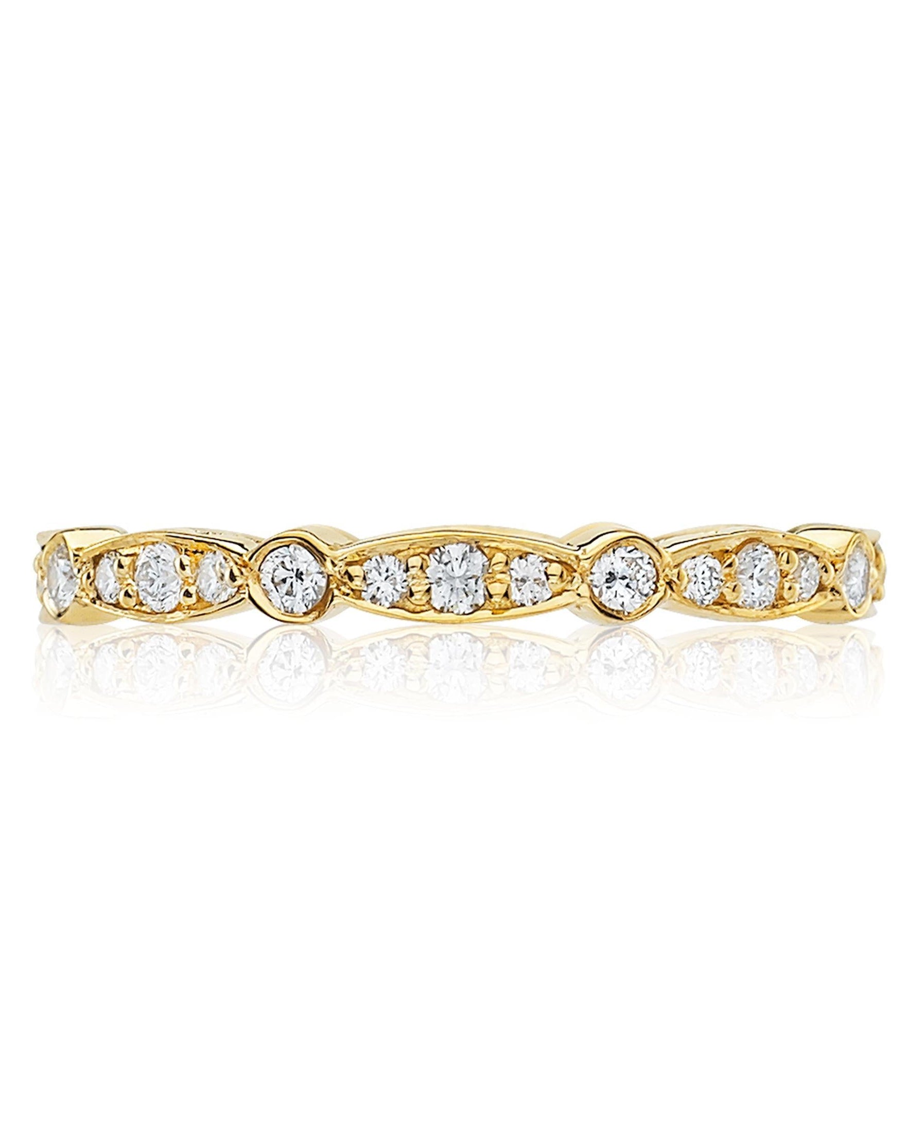 Tacori 47-2 ET Diamond Eternity Band 0.43 Carats in 18K Yellow Gold