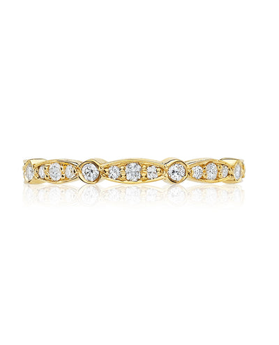 Tacori 47-2 ET Diamond Eternity Band 0.43 Carats in 18K Yellow Gold