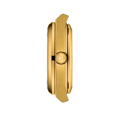 Tissot PRX 35mm Powermatic 80 Swiss Automatic Watch with Gold Color Dial