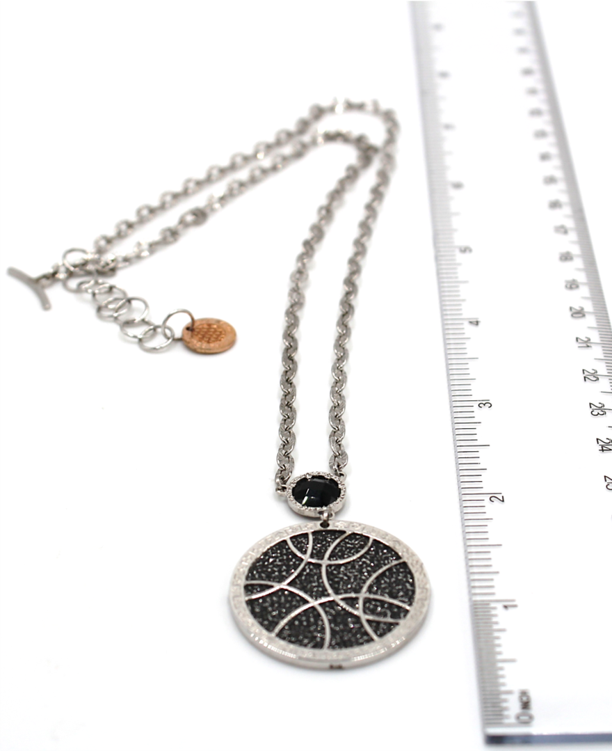 Rebecca Gioielli Sterling Silver Necklace Adjustable 18 to 20 Inches