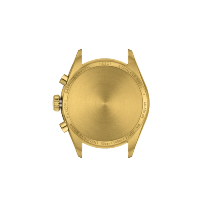 Tissot T150.417.33.031.00 PR 100 Chronograph Watch with Gold PVD