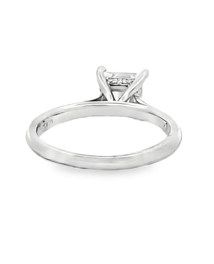Designs By Vatche #188 Platinum Caroline Engagement Ring Setting for 6 Millimeter Princess Cut Stone