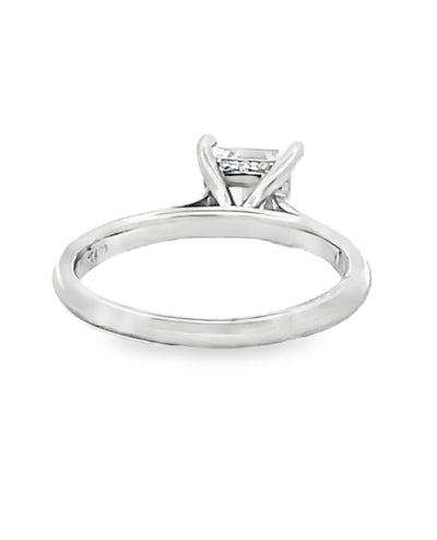 Designs By Vatche #1532 Platinum Engagement Ring Setting for 6.5 Millimeter Round Stone