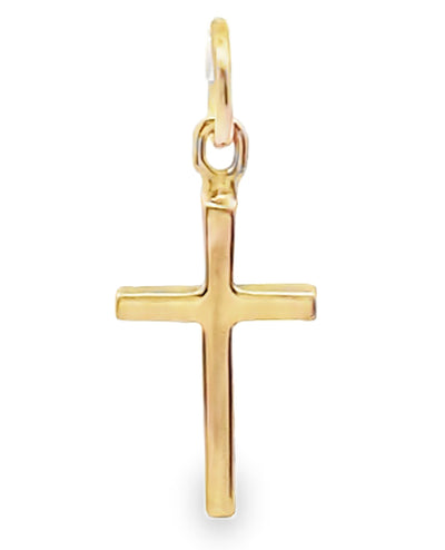 14K Yellow Gold Cross
