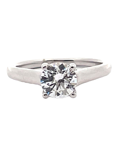 Ritani 1RZ1178 14k White Gold Solitaire Engagement Ring Setting