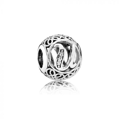 Pandora 791865CZ Vintage U, Clear CZ