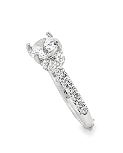 Designs By Vatche Platinum Engagement Ring