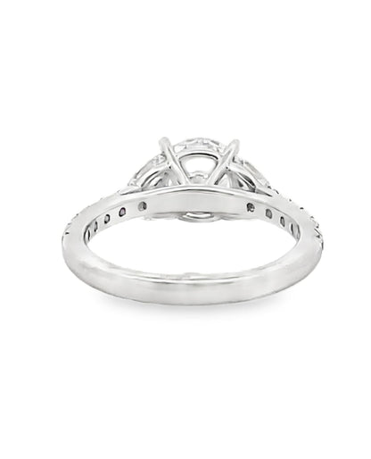 Designs By Vatche Platinum Engagement Ring