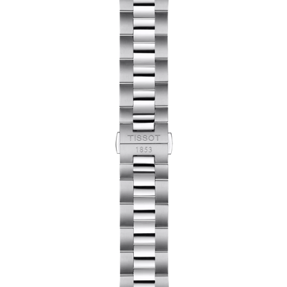 Tissot T127.407.11.041.00 Gentleman Powermatic 80 Silicium 40mm Watch with Blue Dial