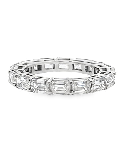 18K White Gold Diamond Eternity Band