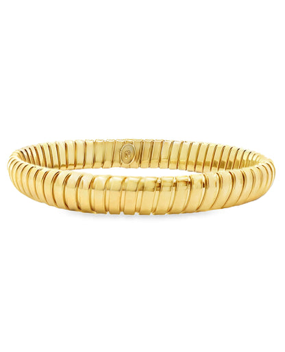 Marcello Pane BRCL 075 Sterling Silver Bracelet with Gold Overlay