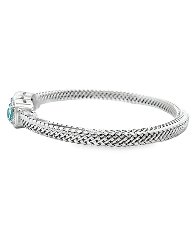 Marcello Pane BRFO 369BA Sterling Silver Bangle Bracelet