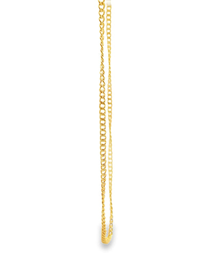 Gold-Filled Curb Chain Necklace