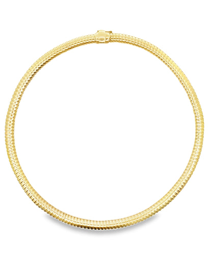 Marcello Pane Sterling Silver Necklace with 18K Yellow Gold Overlay