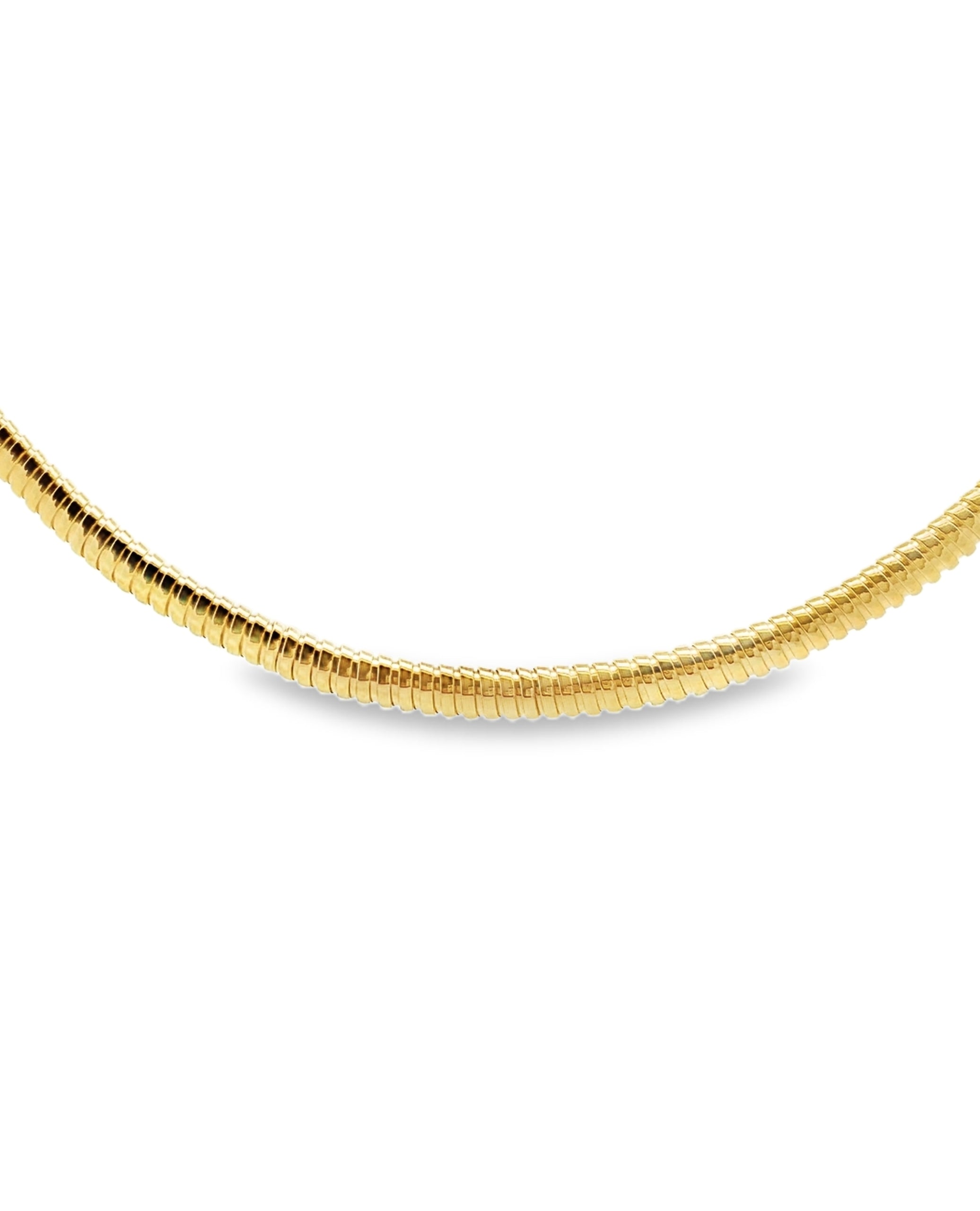 Marcello Pane Sterling Silver Necklace with 18K Yellow Gold Overlay