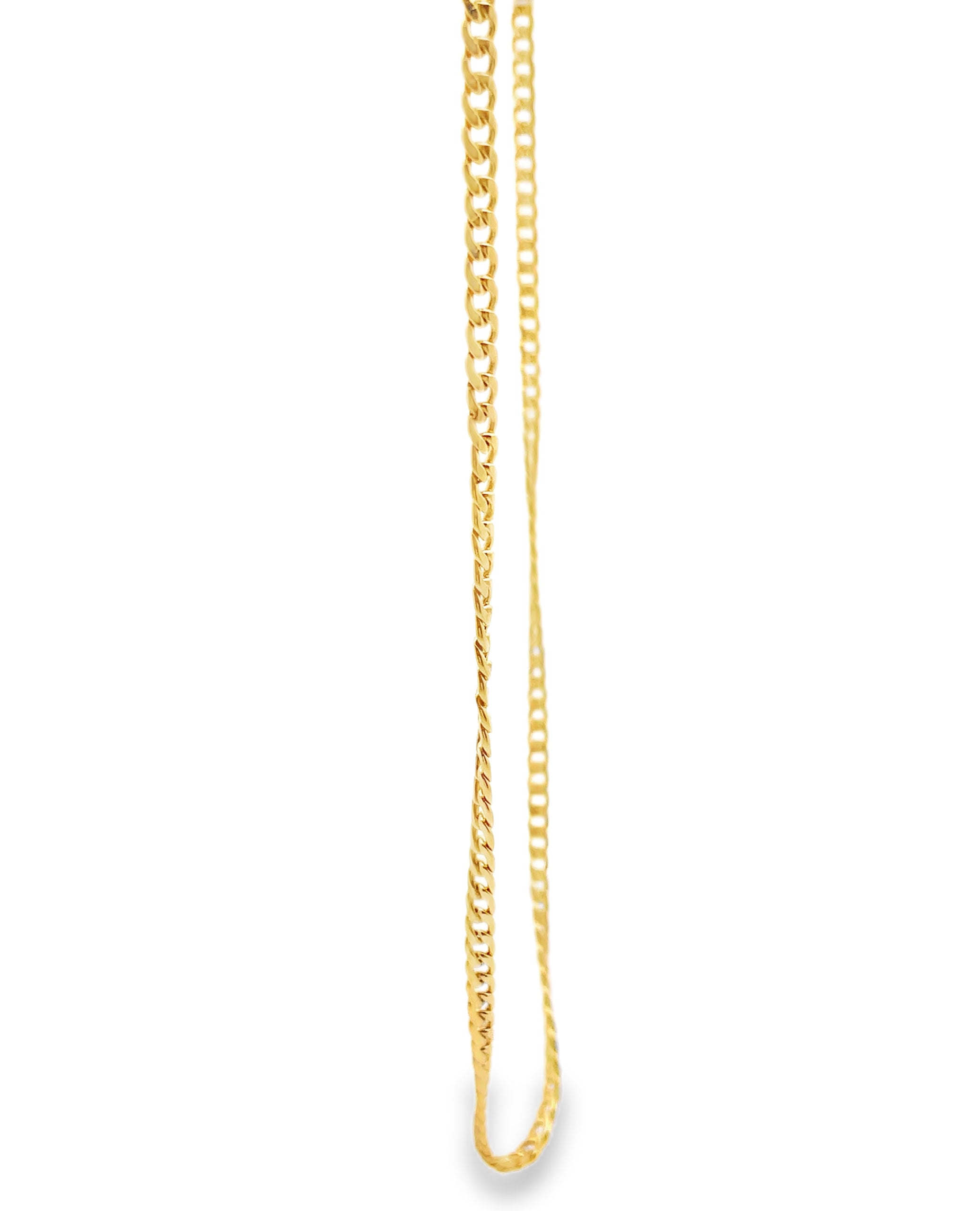Gold-Filled Curb Chain Necklace