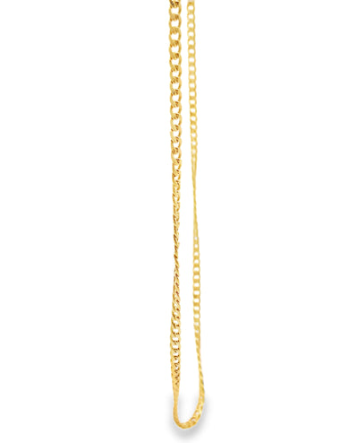 Gold-Filled Curb Chain Necklace