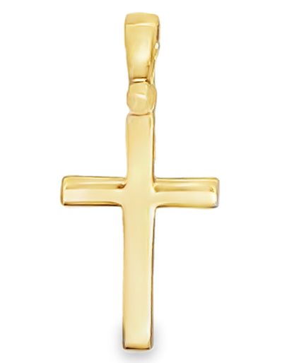 14K Yellow Gold Latin Cross