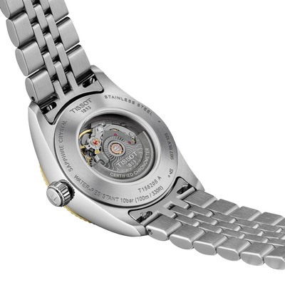 Tissot T156.208.22.033.01 Ballade Two-Tone Gold and Silver Color 30MM with Swiss Automatic Movement