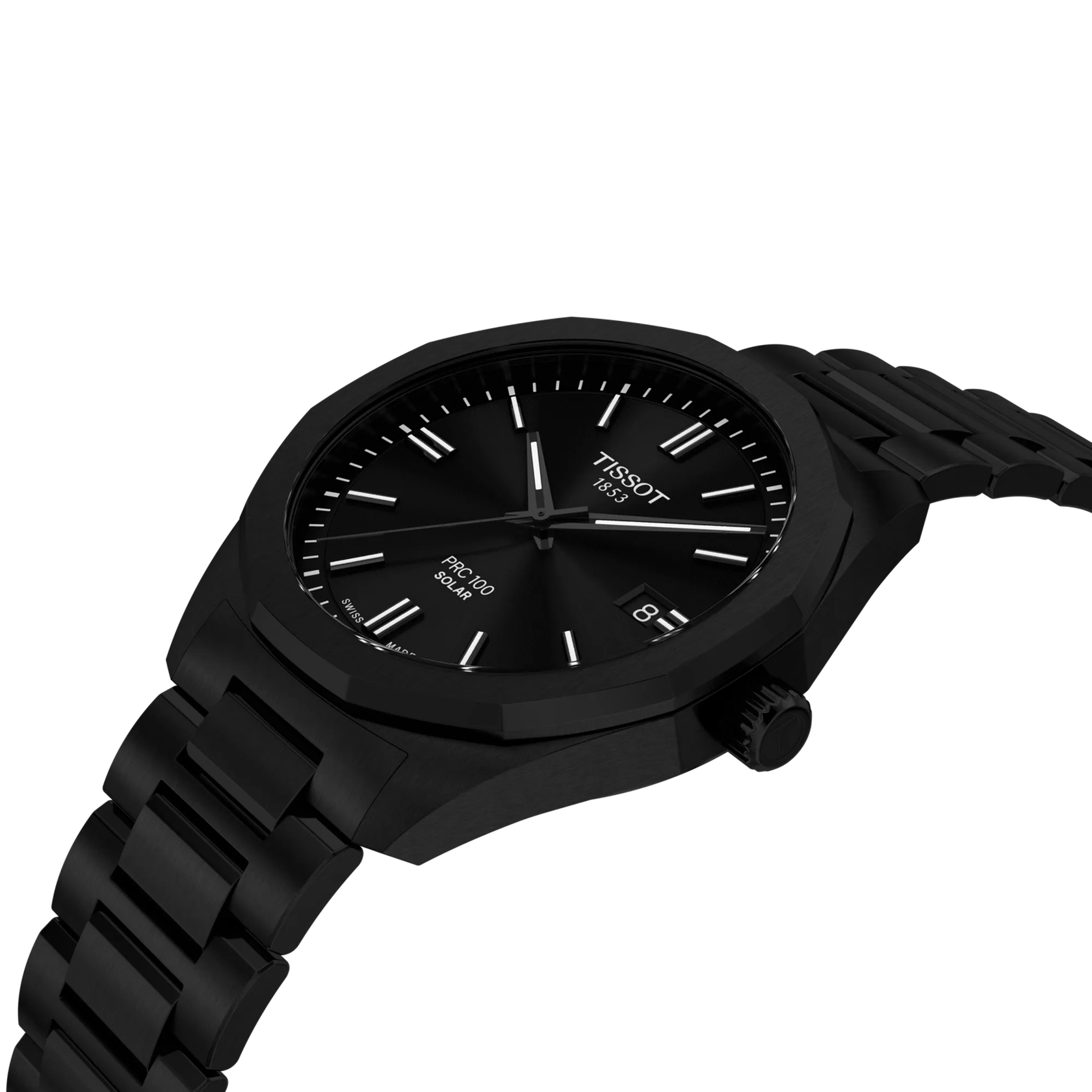 Tissot T151.422.33.051.00 PRC 100 Solar 39mm Black Watch